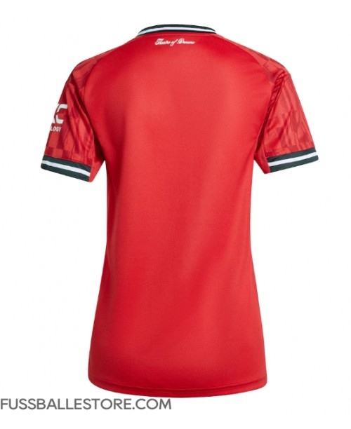 Günstige Manchester United Heimtrikot Damen 2025-26 Kurzarm Günstige Manchester United Heimtrikot Damen 2025-26 Kurzarm